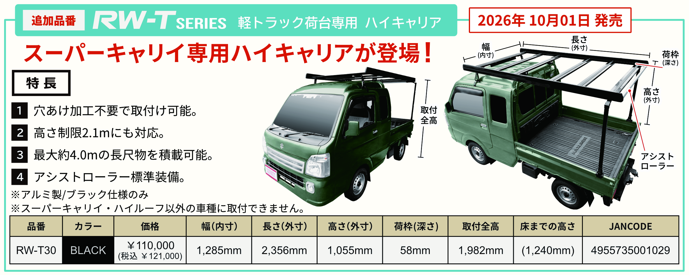 RW-T30新商品